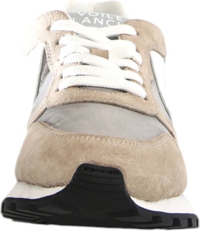 Voile blanche Beige Sneakers Paris Race Woman Beige Dames