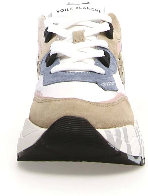 Voile blanche Beige Sneakers Stadschic Design Beige Dames