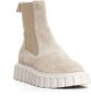 Voile blanche Beige Suède Chelsea Boot Beige Dames - Thumbnail 2