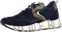 Voile blanche Blauwe Leren Nylon Club01 Sneakers Blue Heren - Thumbnail 12