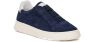 Voile blanche Blauwe Slip-On Sneakers met Witte Rubberen Zool Blue Heren - Thumbnail 2