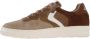 Voile blanche Bruine Leren Sneaker Layton 01 Brown Heren - Thumbnail 2