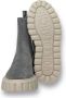 Voile blanche Grijze Chelsea Sneakers van Leer Gray Dames - Thumbnail 9