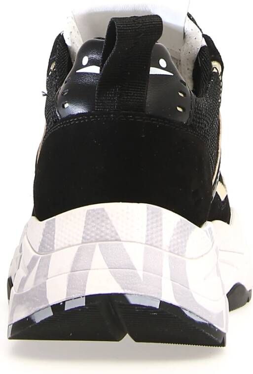 Voile blanche City Chic Zwarte Sneakers Black Dames