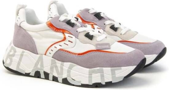 Voile blanche Club105 Sneakers voor actieve stadsstijl Purple Dames