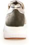 Voile blanche Crème Sneakers met Contrasterend Ontwerp Beige Dames - Thumbnail 9