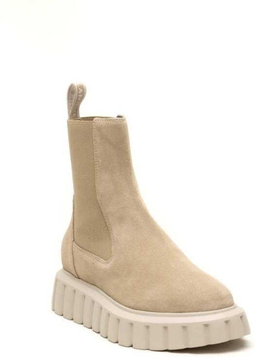 Voile blanche Grenelle Chelsea Sneakers Beige Dames