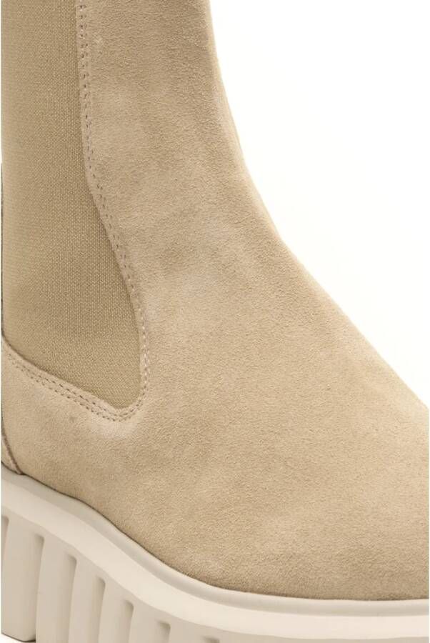 Voile blanche Grenelle Chelsea Sneakers Beige Dames