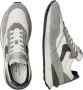 Voile blanche Grijs-witte suède nylon hype man schoenen Gray Heren - Thumbnail 2