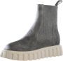 Voile blanche Grijze Chelsea Sneakers van Leer Gray Dames - Thumbnail 5