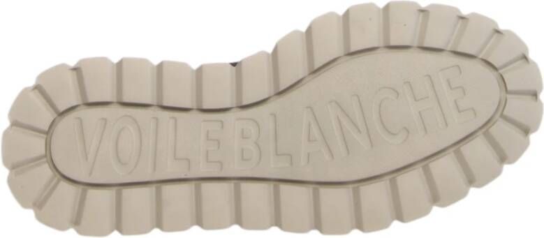 Voile blanche Grijze Chelsea Sneakers van Leer Gray Dames