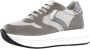 Voile blanche Grijze Sneakers in pelle nylon Gray Dames - Thumbnail 5