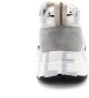 Voile blanche Grijze Sneakers met Leren en Stoffen Voering Grijs Dames - Thumbnail 4