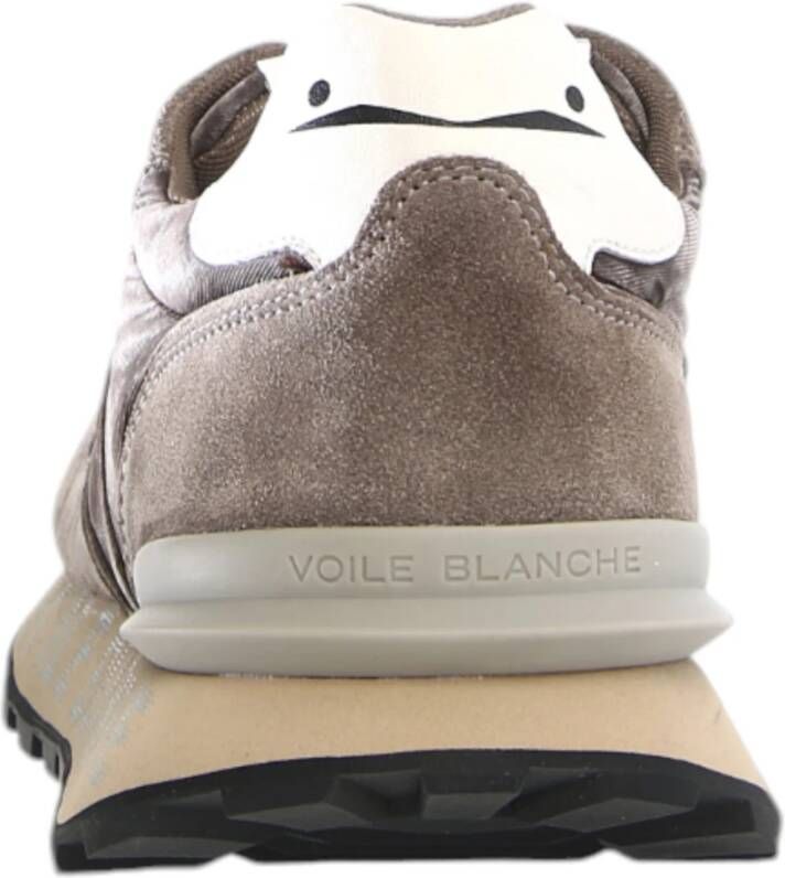 Voile blanche Grijze Sneakers Paris Race Man Gray Heren