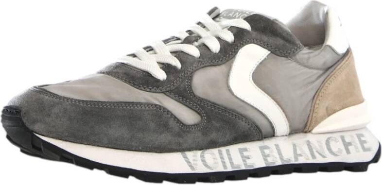 Voile blanche Grijze Sneakers Paris Race Man Multicolor Heren