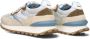 Voile blanche Suede and technical fabric sneakers Qwark Hype MAN Beige Heren - Thumbnail 4