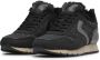 Voile blanche Leather and fabric sneakers Julia FUR Black Dames - Thumbnail 4