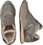 Voile blanche Leather and fabric sneakers Julia FUR Gray Dames - Thumbnail 3