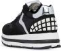 Voile blanche Leather and fabric sneakers Maran S Black Dames - Thumbnail 5