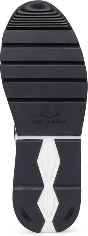 Voile blanche Leather and fabric sneakers Maran S Black Dames