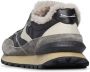 Voile blanche Leather and fabric sneakers Qwark Hype FUR MAN Gray Heren - Thumbnail 5