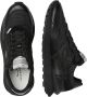 Voile blanche Zwarte Sneakers met Contrasterende Materialen Black Heren - Thumbnail 9