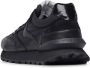 Voile blanche Zwarte Sneakers met Contrasterende Materialen Black Heren - Thumbnail 5