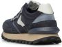 Voile blanche Leather and fabric sneakers Qwark Hype MAN Blue Heren - Thumbnail 6