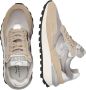 Voile blanche Leather and fabric sneakers Qwark Hype Woman Gray Dames - Thumbnail 3