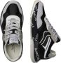 Voile blanche Leather and fabric sneakers Shine. Black Heren - Thumbnail 3