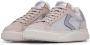 Voile blanche Leather and felt sneakers Lipari FUR Gray Dames - Thumbnail 4