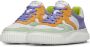 Voile blanche Leather and suede sneakers Laura Multicolor Dames - Thumbnail 4