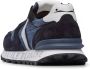 Voile blanche Leather and technical fabric sneakers Paris Race MAN W Blue Heren - Thumbnail 5