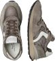 Voile blanche Leather and technical fabric sneakers Paris Race MAN W Gray Heren - Thumbnail 3