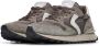 Voile blanche Leather and technical fabric sneakers Paris Race MAN W Gray Heren - Thumbnail 4