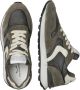 Voile blanche Leather and technical fabric sneakers Paris Race MAN W Green Heren - Thumbnail 3