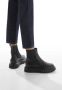 Voile blanche Leather boots Grenelle Chelsea 002 Black Dames - Thumbnail 2