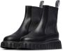 Voile blanche Leather boots Grenelle Chelsea 002 Black Dames - Thumbnail 4