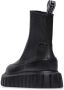 Voile blanche Leather boots Grenelle Chelsea 002 Black Dames - Thumbnail 5