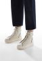 Voile blanche Leather boots Juliette White Dames - Thumbnail 2