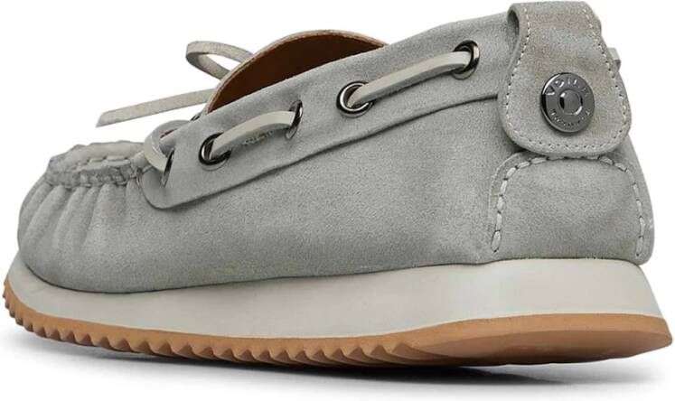 Voile blanche Leather loafers Mokk 01 MAN Gray Heren