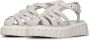 Voile blanche Leather sandals Grenelle Spider White Dames - Thumbnail 4