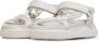 Voile blanche Leather sandals Lisa 34 White Dames - Thumbnail 4