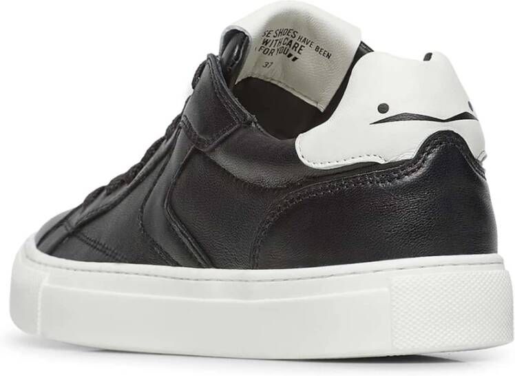 Voile blanche Leather sneakers Capri Black Dames