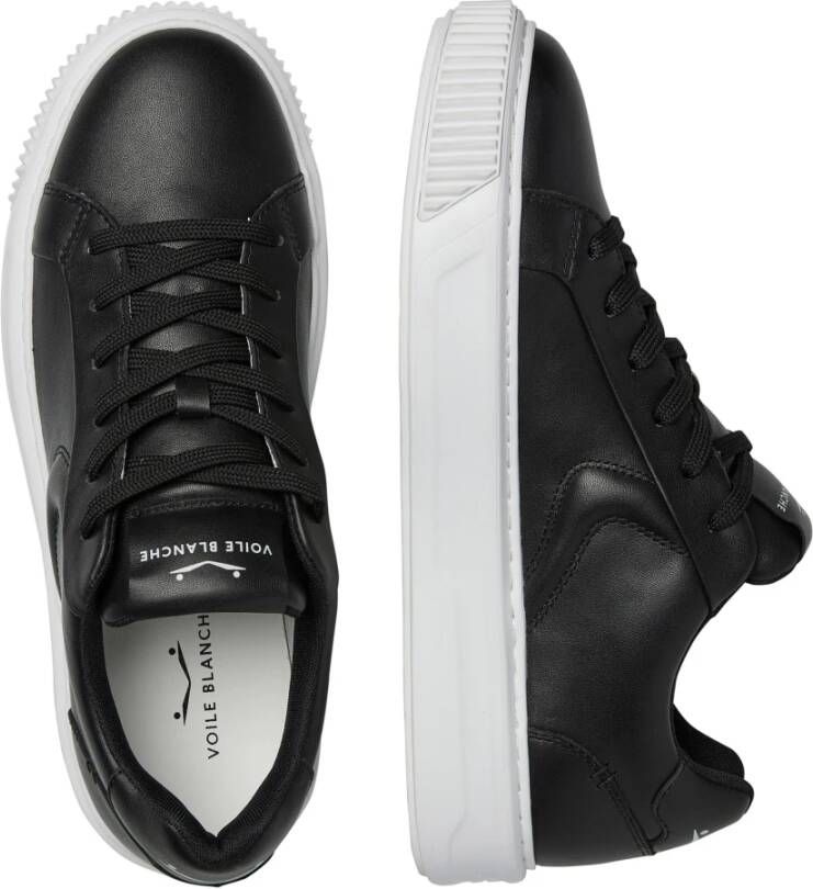 Voile blanche Leather sneakers Forx 4. Black Heren