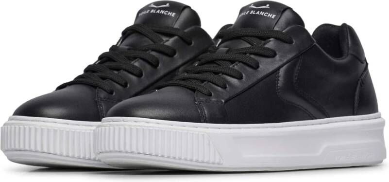 Voile blanche Leather sneakers Forx 4. Black Heren