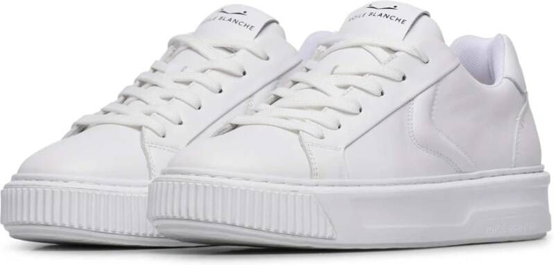 Voile blanche Leather sneakers Forx 4. White Heren