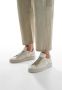 Voile blanche Beige Leren Stoffen Sneakers Beige Heren - Thumbnail 9