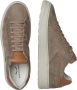 Voile blanche Bruine Leren Sneakers Layton Stijl Brown Heren - Thumbnail 9