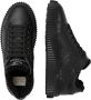 Voile blanche Leather sneakers Lipari FUR Black Dames - Thumbnail 3